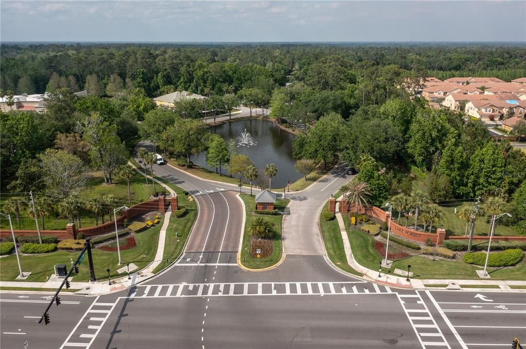 Lake Forest Entrance