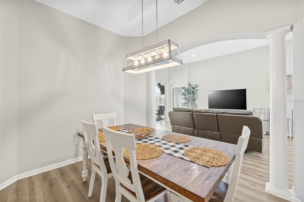 Formal Dining Room to Living Room