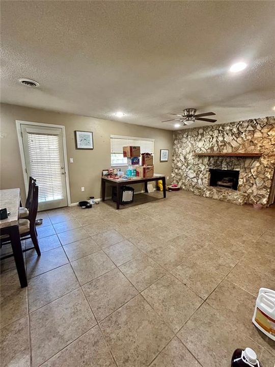 Dining area and Living room