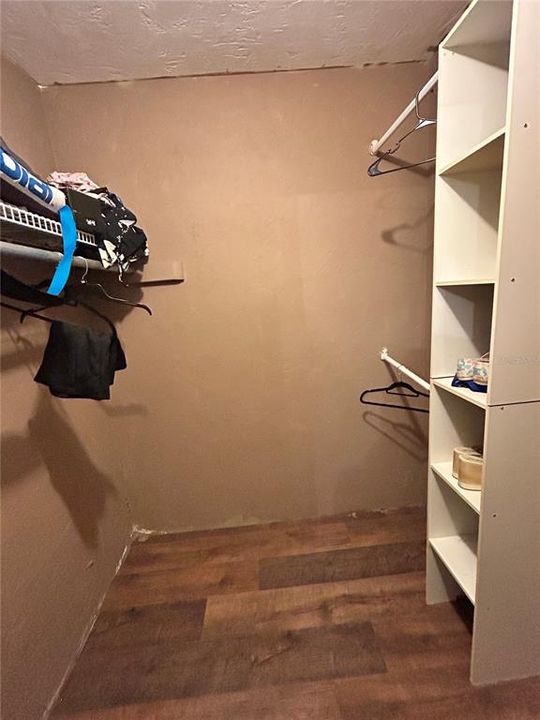 Master closet