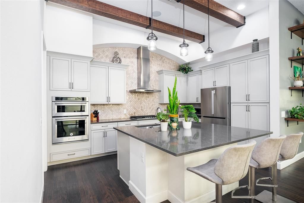 Large Kitchen with oversized island