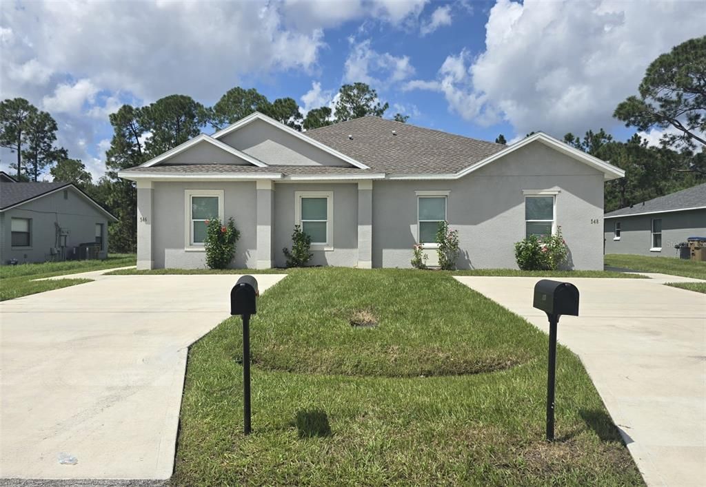 Duplex Front view