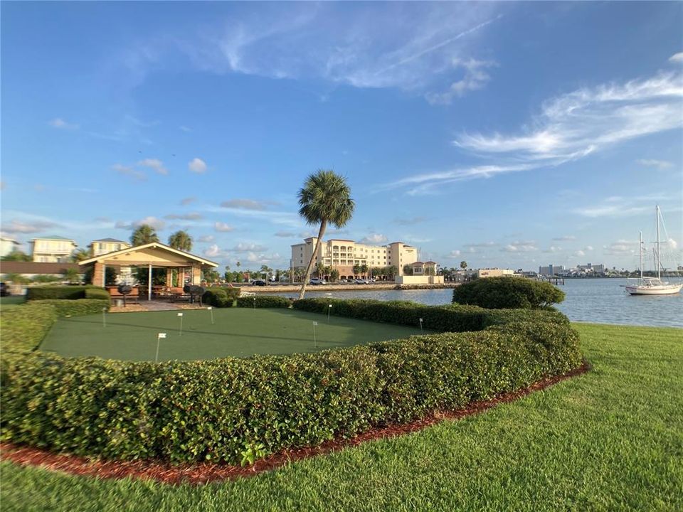 One of 2 picnic waterfront shelters