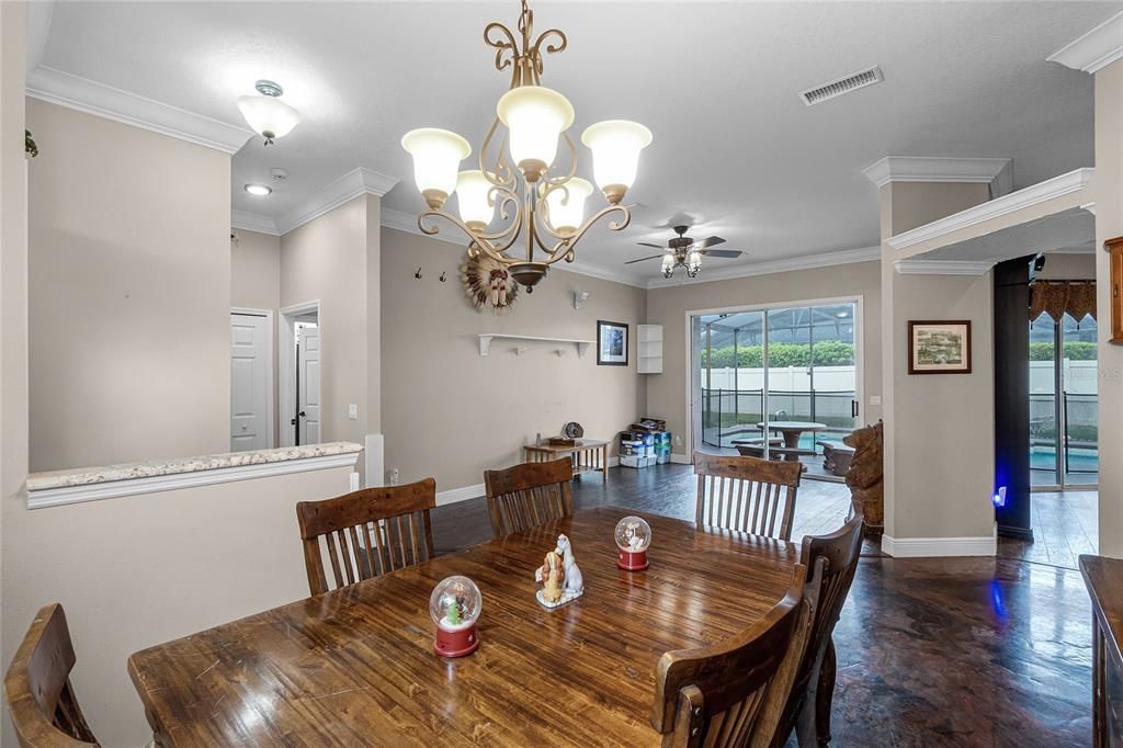 Dining Room toward Living Room