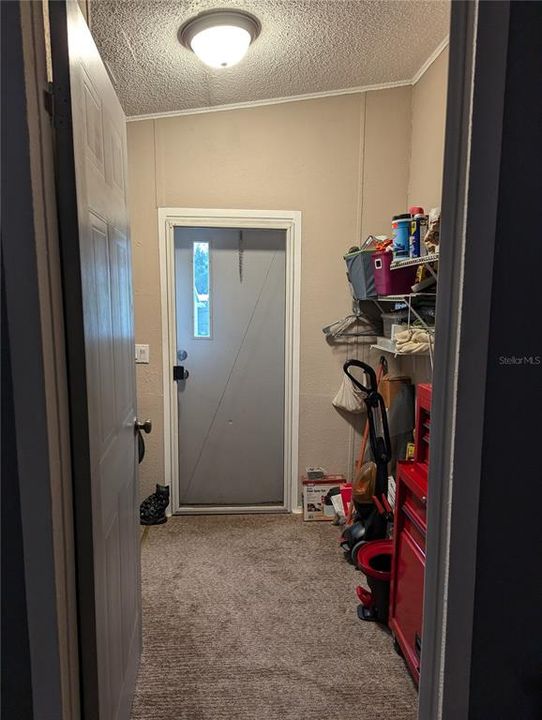 Laundry Room Door to outside