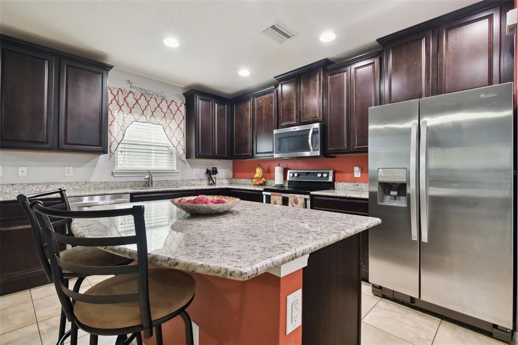 Granite countertops