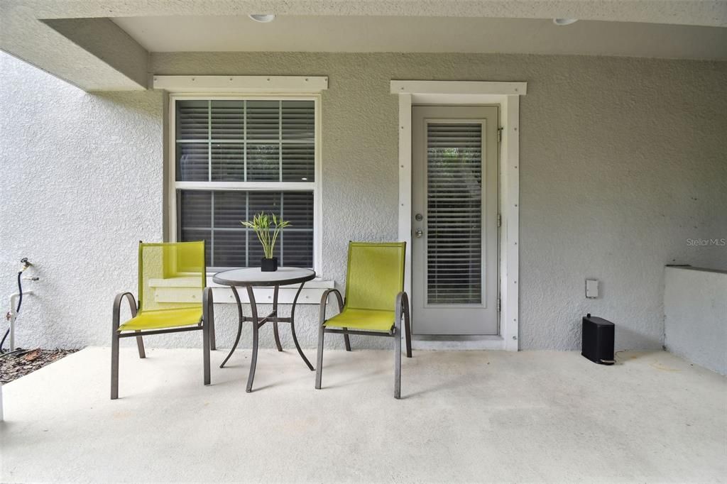 Covered Back Patio