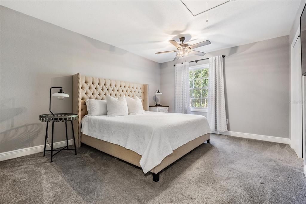 Master bedroom upstairs