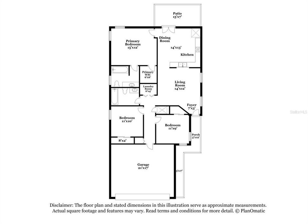 В аренду: $2,050 (3 спален, 2 ванн, 1151 Квадратных фут)