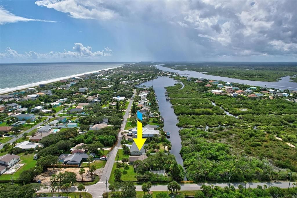 Salt-Water Canal Leads to the Intracoastal River