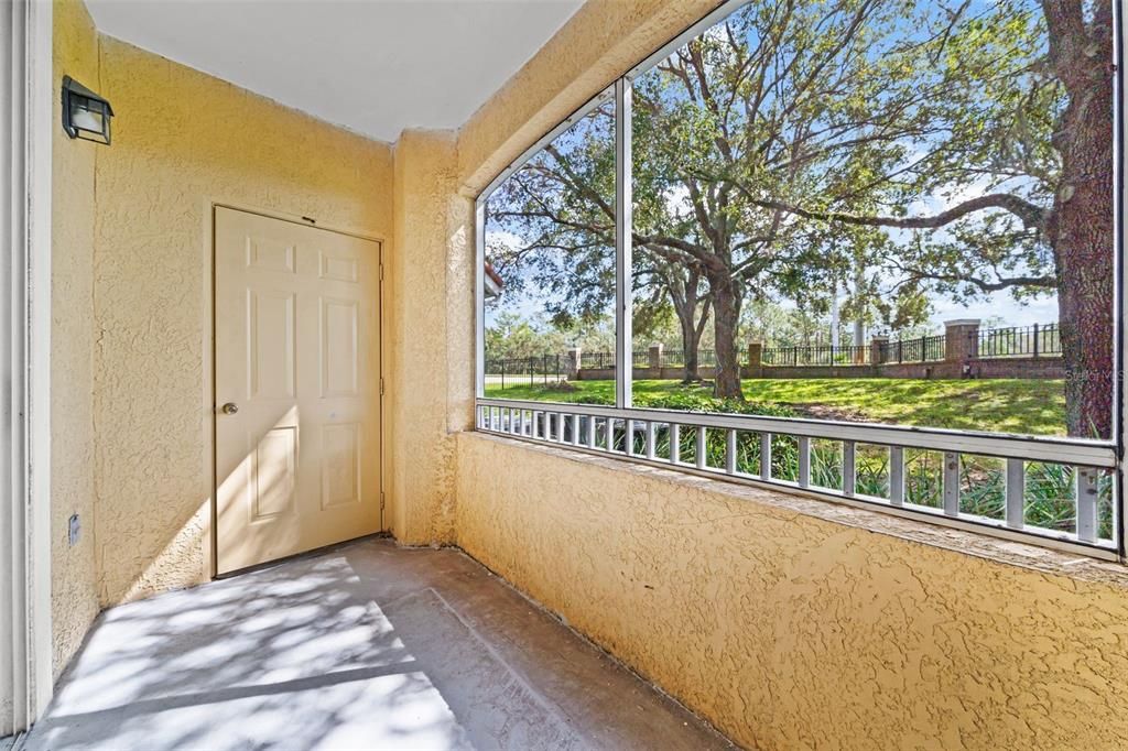 Screen in Patio