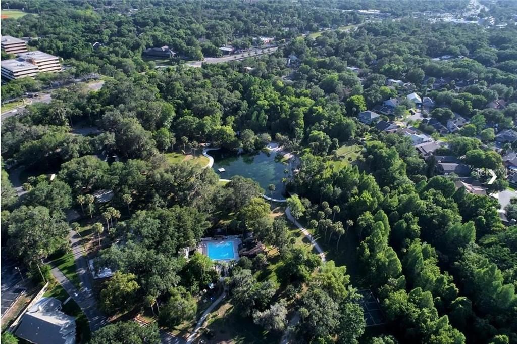 This oasis is less than a mile to I4!