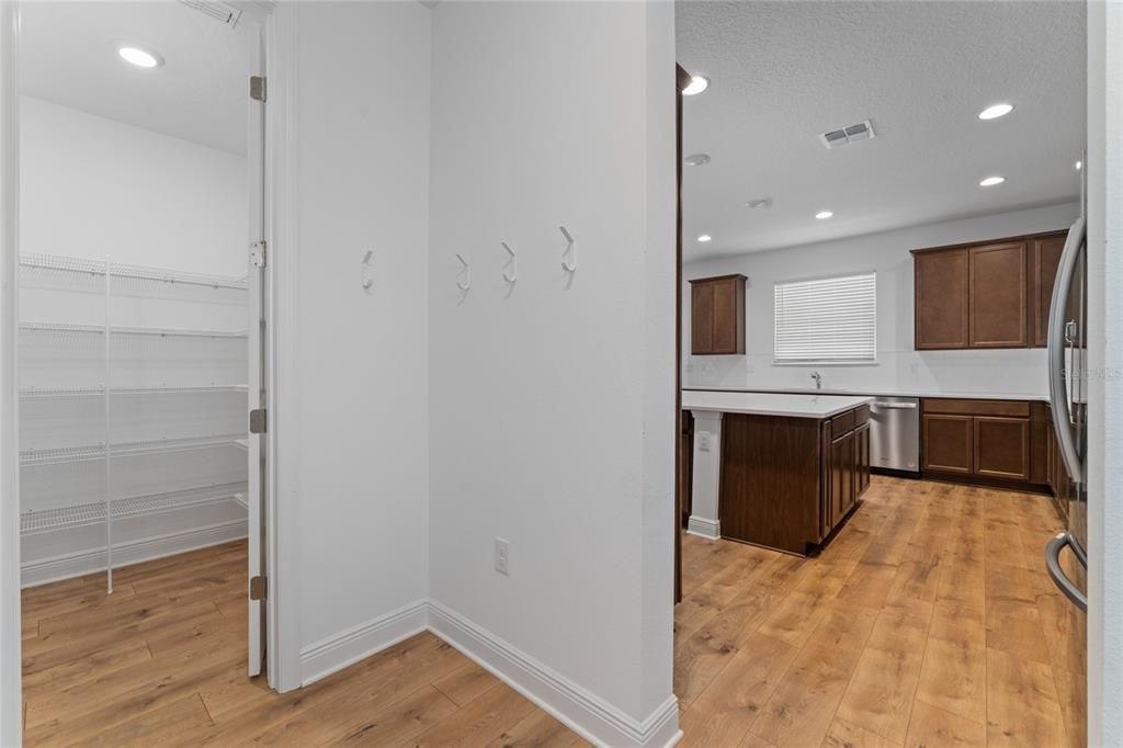 large walk-in pantry