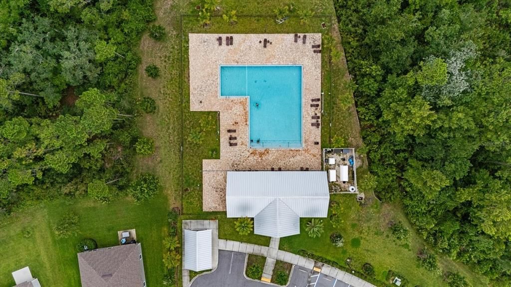 Community clubhouse and beautiful pool