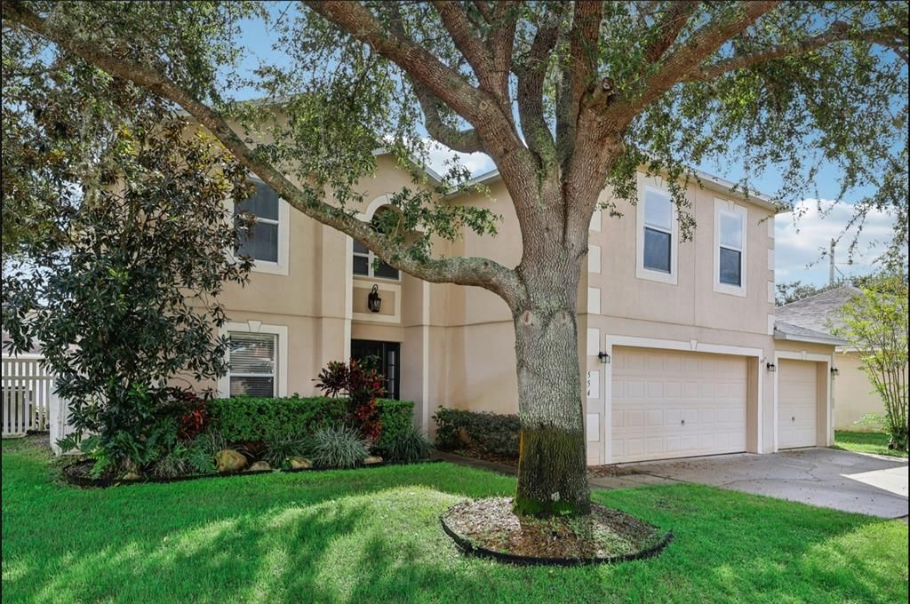 Welcome Home! Oversized corner lot with a 3 car garage