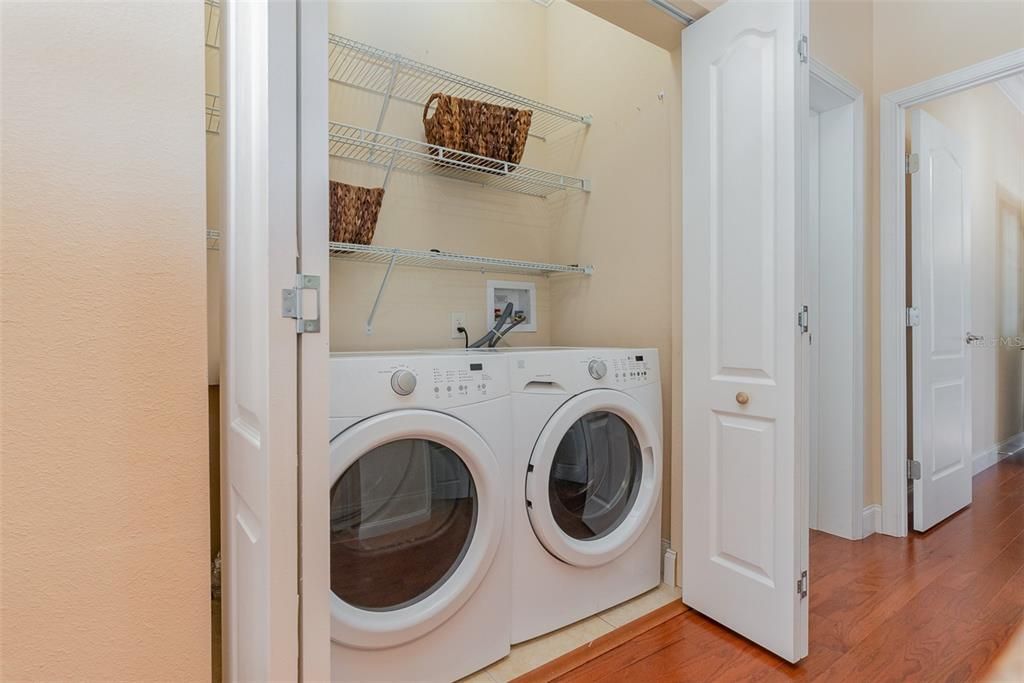 Washer and dryer included