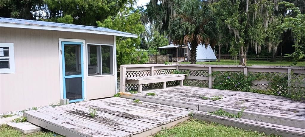 Fish House and Deck