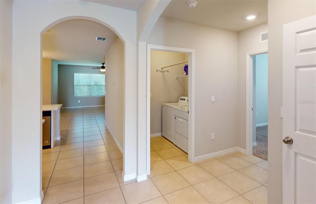 View of Laundry room