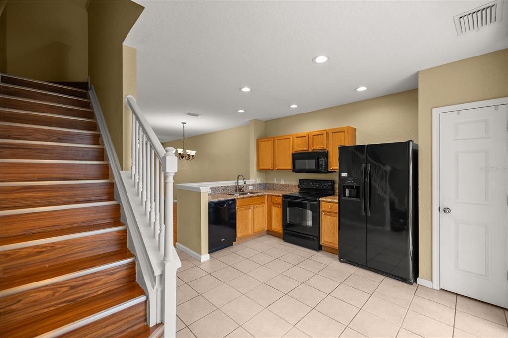 Kitchen- stairwell