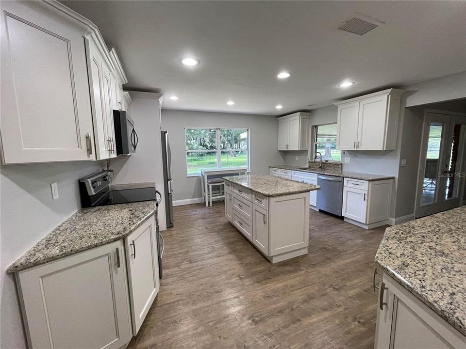 Plenty of Cabinet space and Counters galore