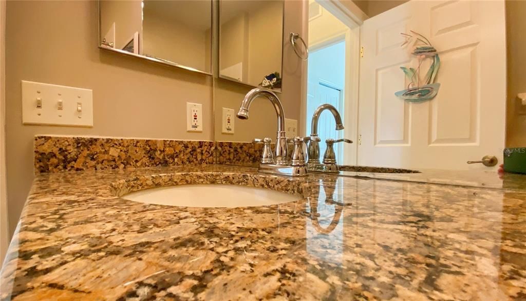 Granite Counter Top  with Under Sink Mount