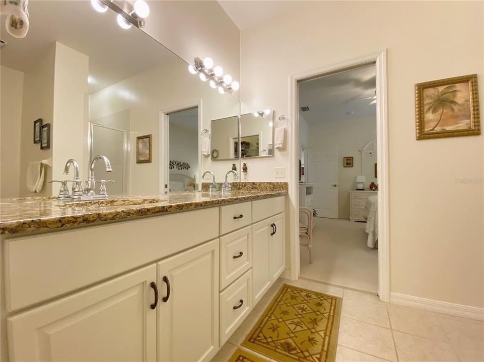 Comfort Height Vanity with Granite Counter