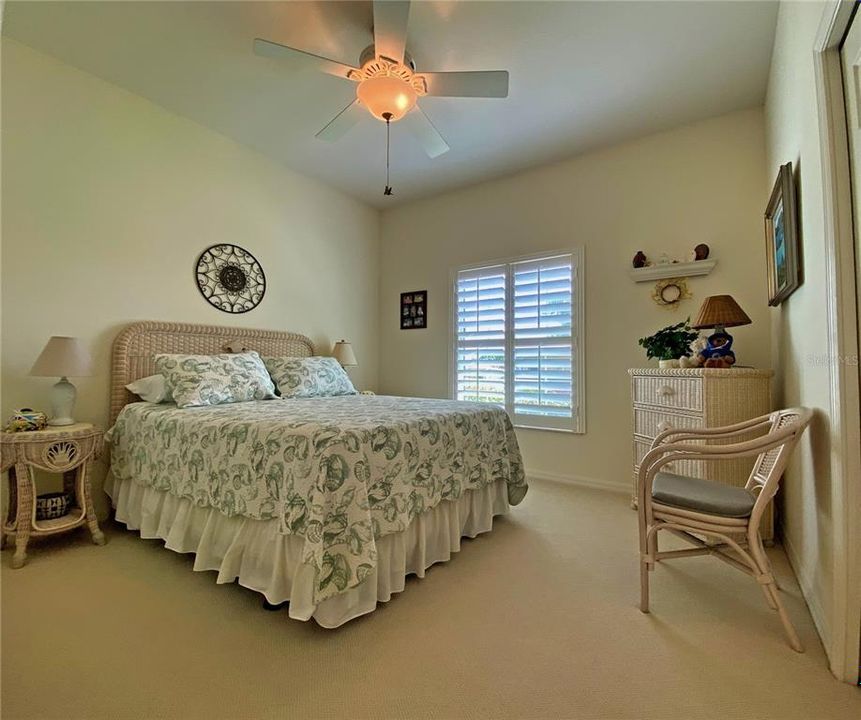 Guest Bedroom with Carpet