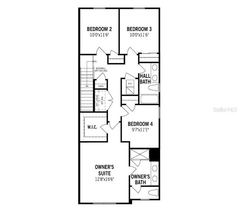 Catalina II Floorplan - Second Floor