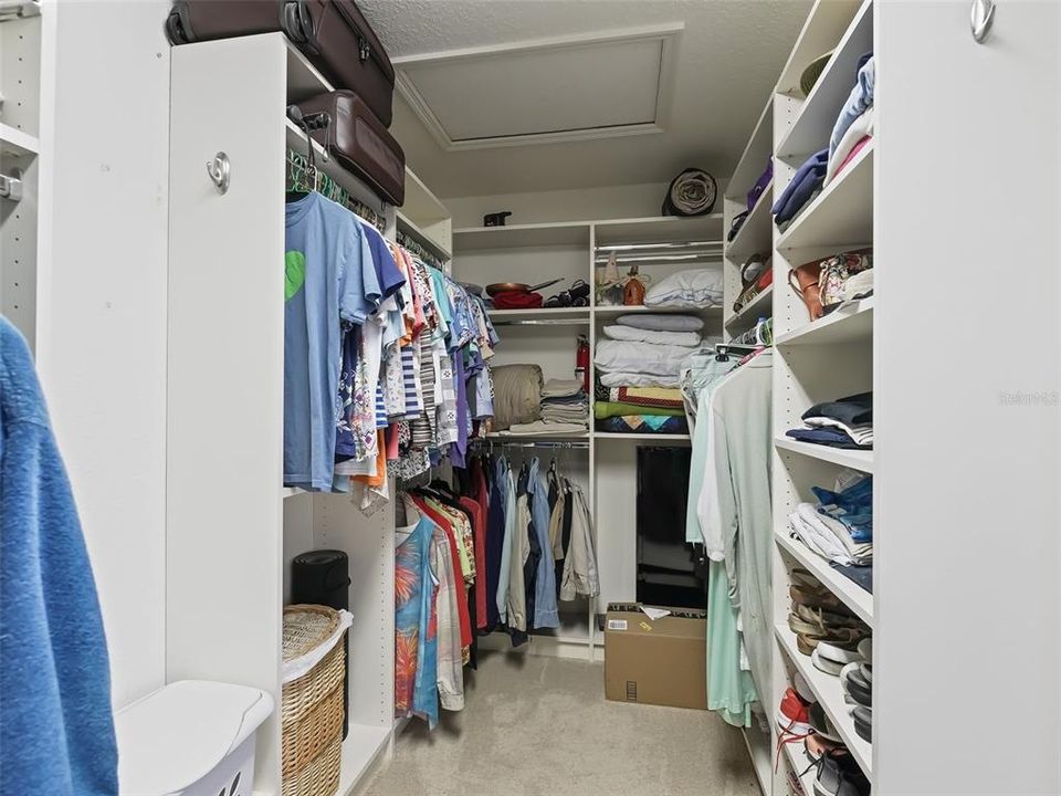 Huge Walk in Closet