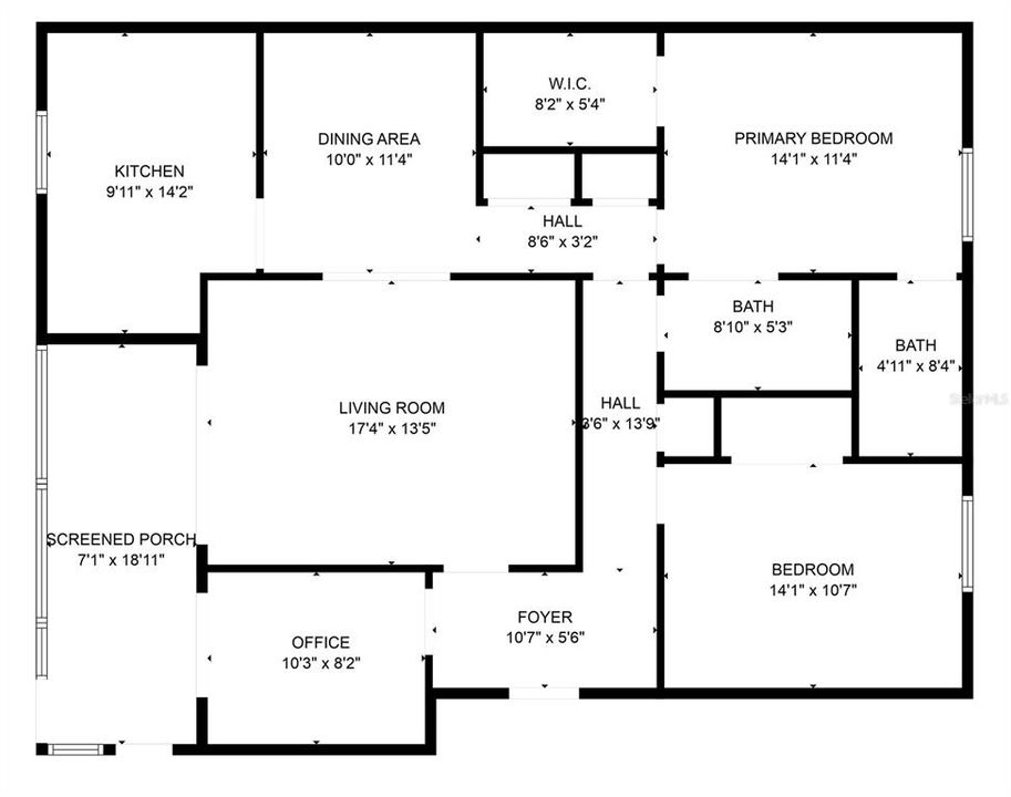 Active With Contract: $150,000 (3 beds, 2 baths, 1385 Square Feet)