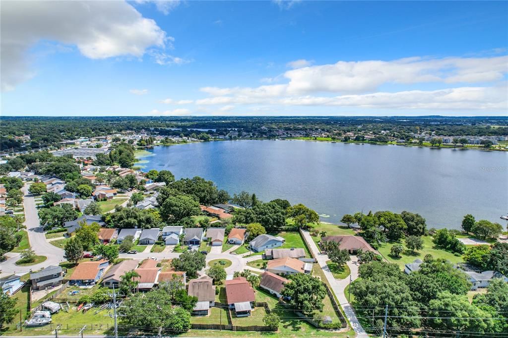 The community is located on beautiful Lake Dexter