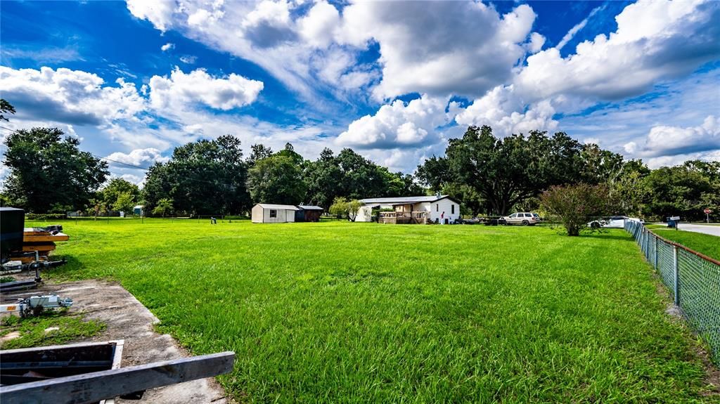 South Yard facing Home