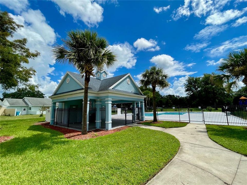 Cabana at nearby Southport pool