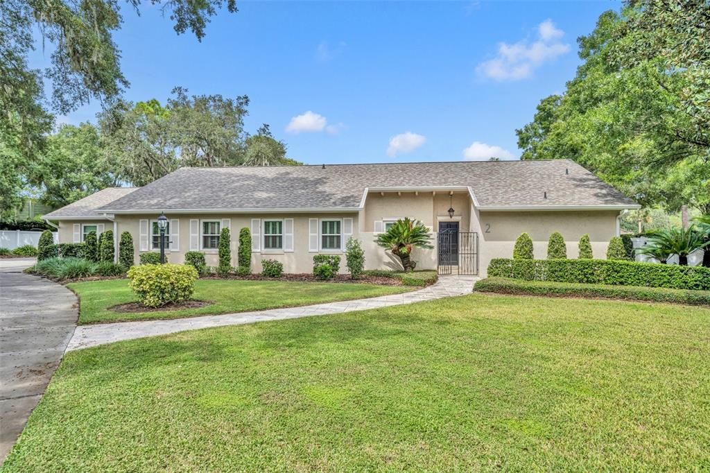 Curb appeal of gorgeous 4 bedroom, 2 bath home for sale in Longwood, FL