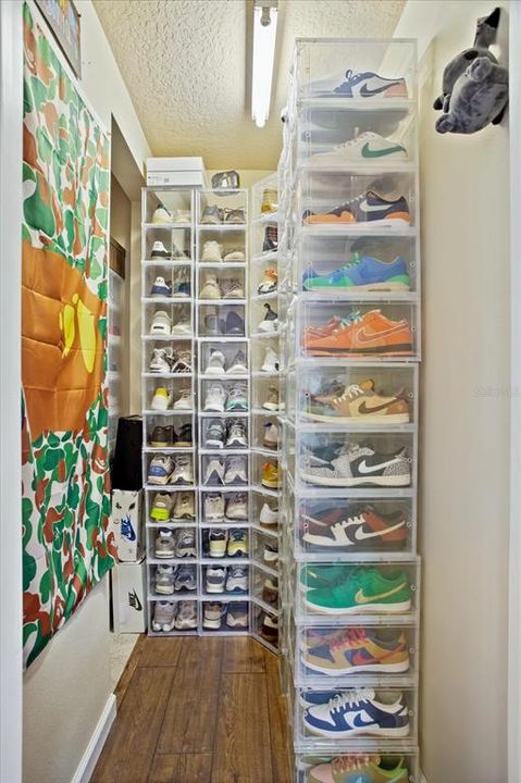 Shoe Closet Under Stairs