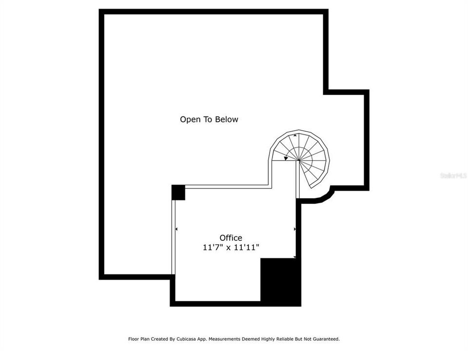 second floor plan