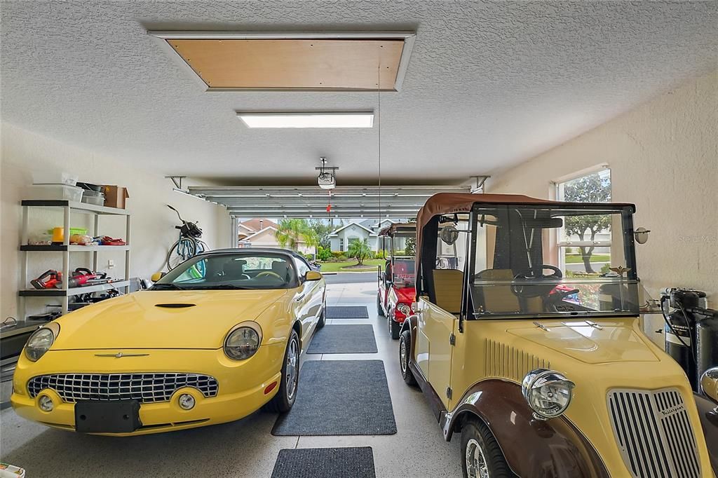 OVERSIZED FULL 2 CAR GARAGE