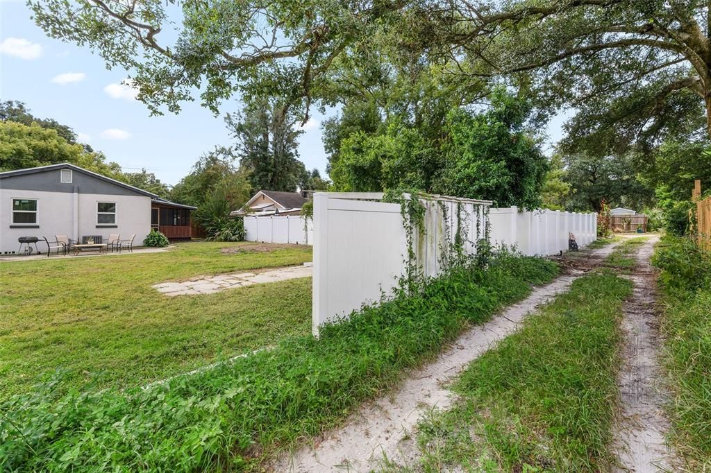 Gate to Alley Access