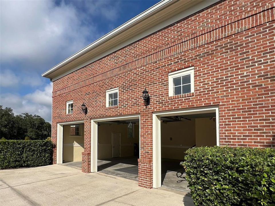 Garage exterior