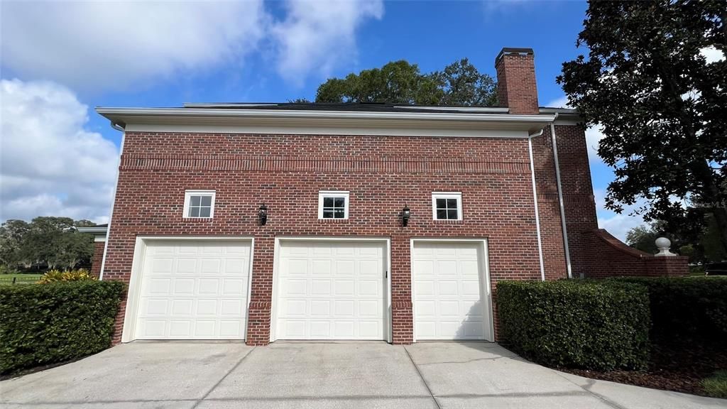 Garage exterior