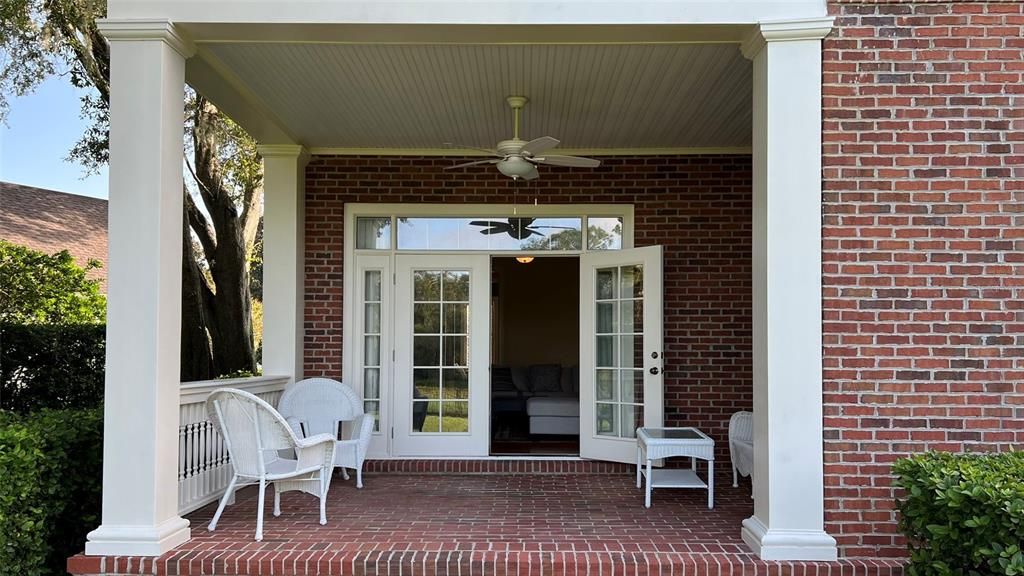 Living room porch