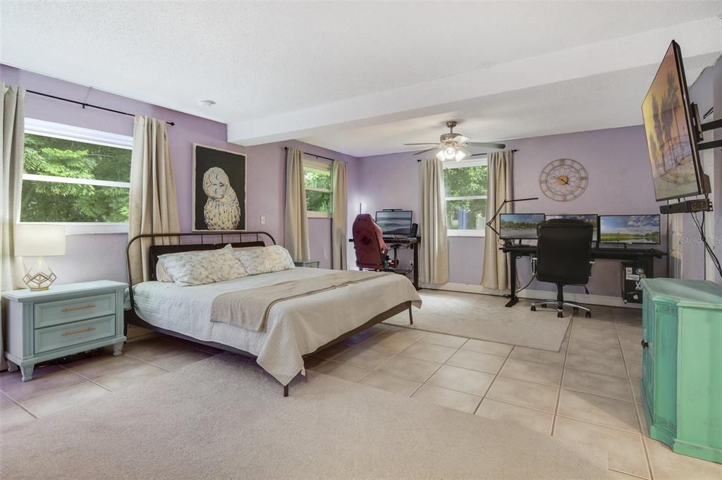 The owner will appreciate the OVERSIZED PRIMARY SUITE offering ample closet space and a private en-suite bath.