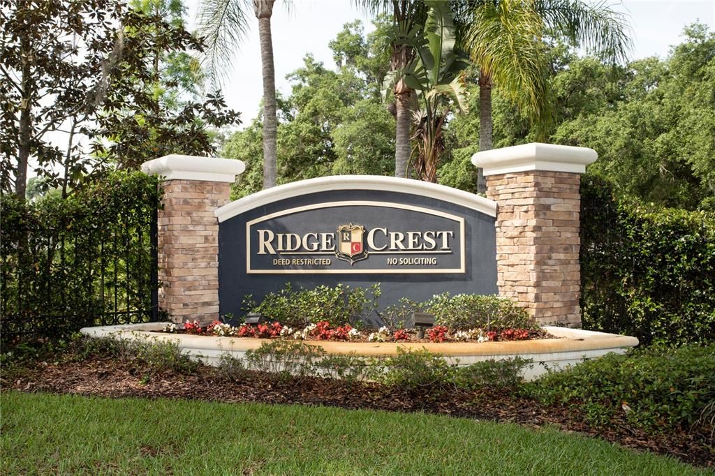 Ridge Crest  a Beautiful Nieghborhood and Great Place to Live!