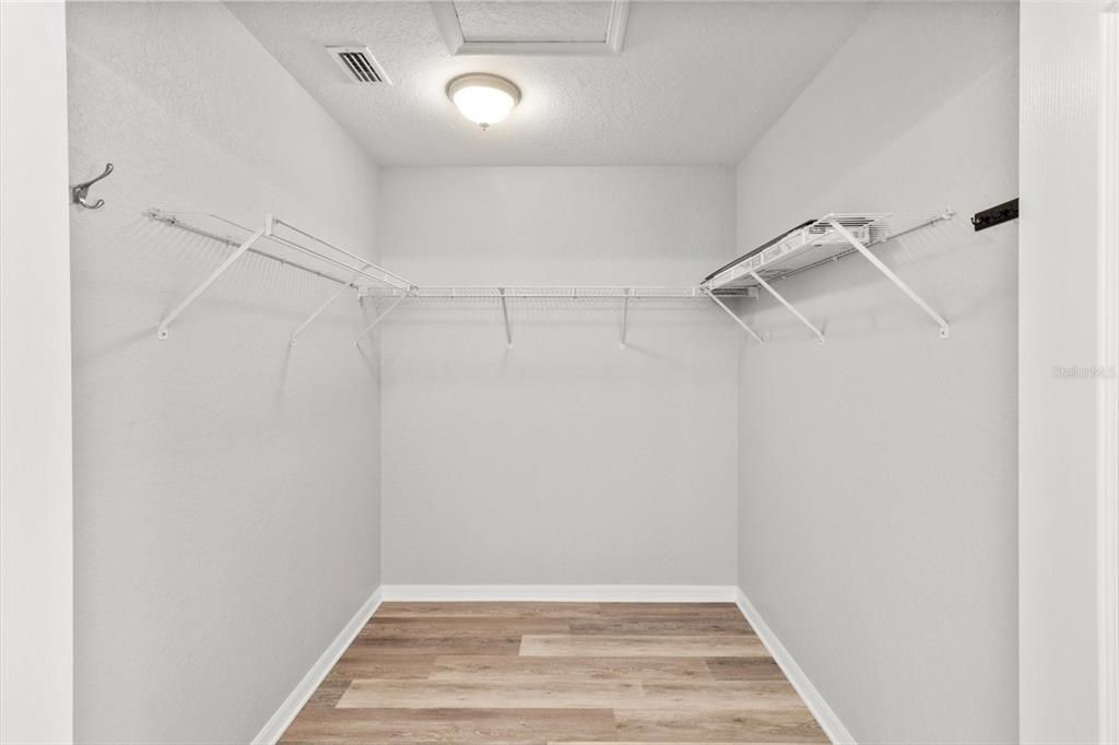 Master Bedroom Walk in Closet