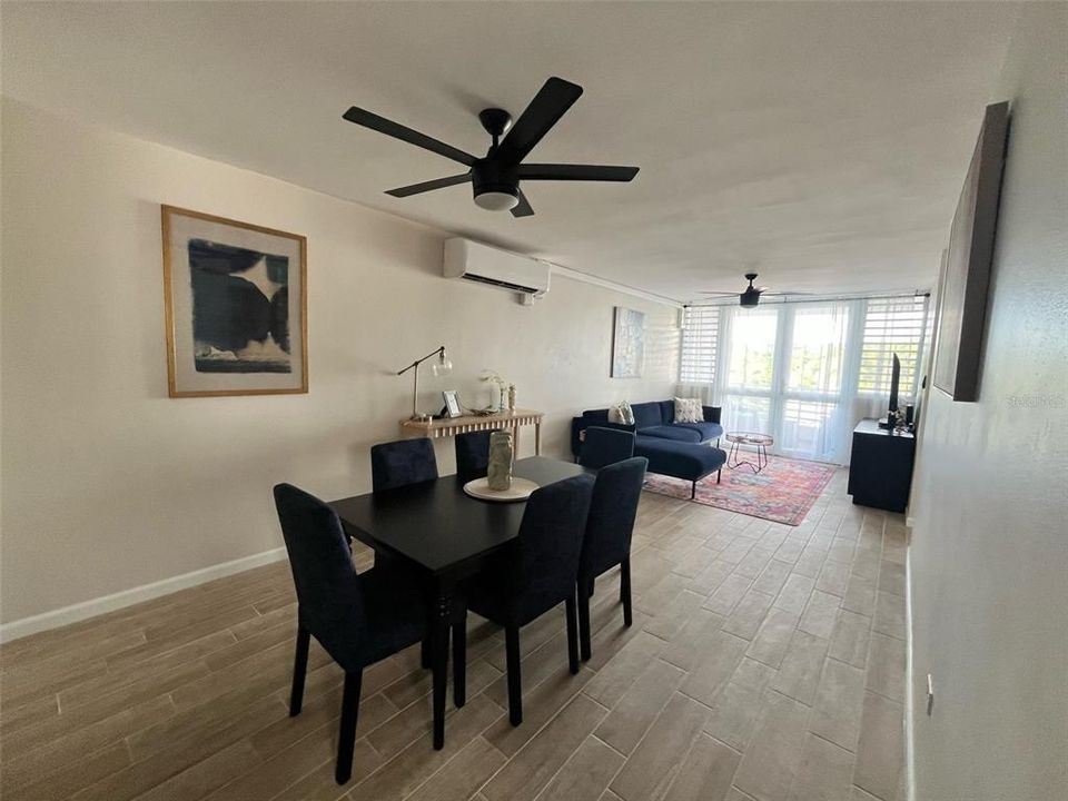 Dining area and Living room