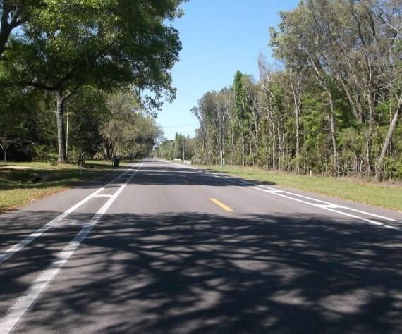 paved road bike path