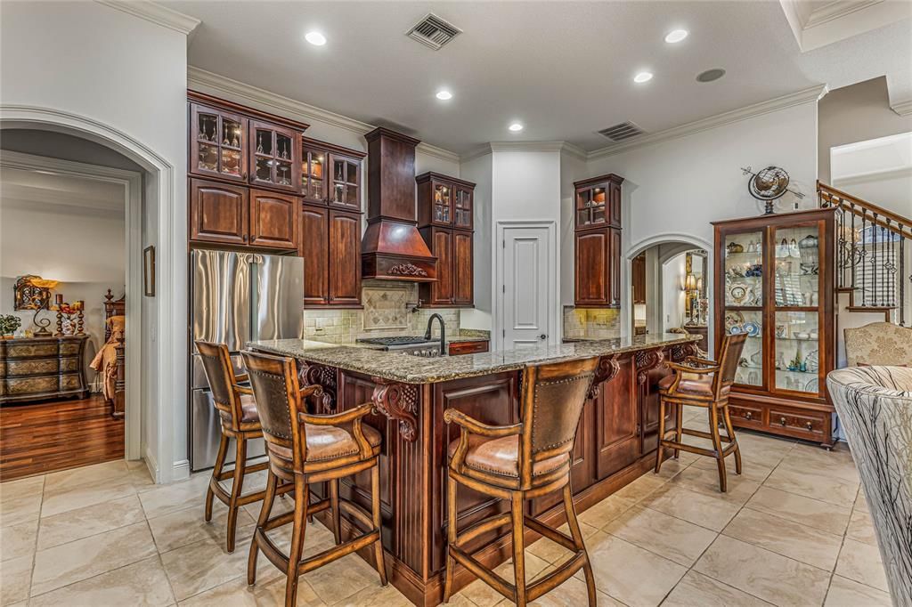 Spacious kitchen