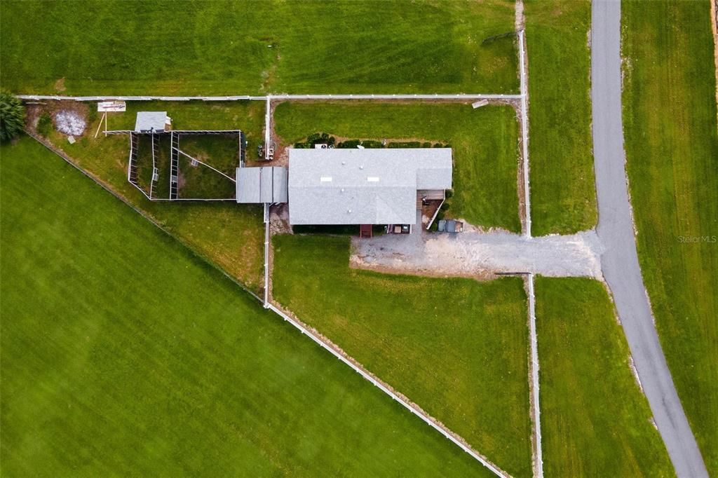 Aerial of Top View of 4400 Little Critter Trail