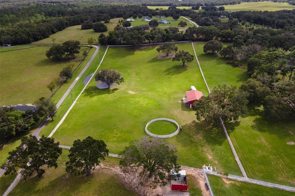 Aerial of Pasture Area