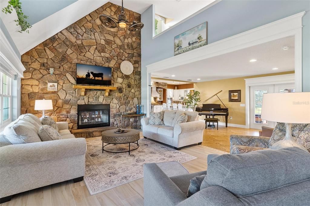 Foyer leading to Great Room